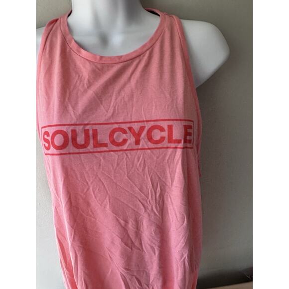 NWT Women's Soulcycle / NIKE, Essential Tank Bright Melon Size Large MSRP $48 - Picture 3 of 6